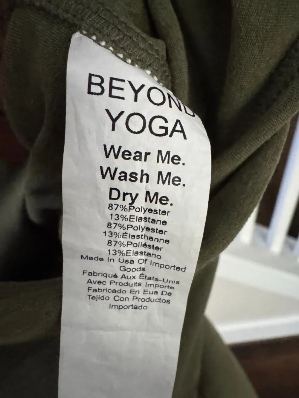 Beyond Yoga Short Jumpsuit Olive Green US Size Large - Picture 6 of 6